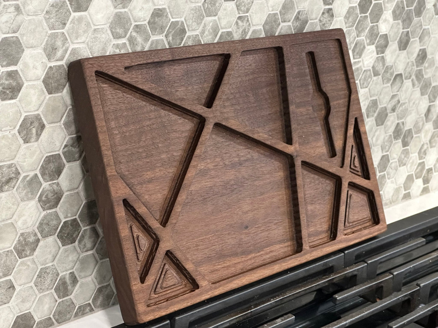Geometric Serving Board - Forge Build and Design