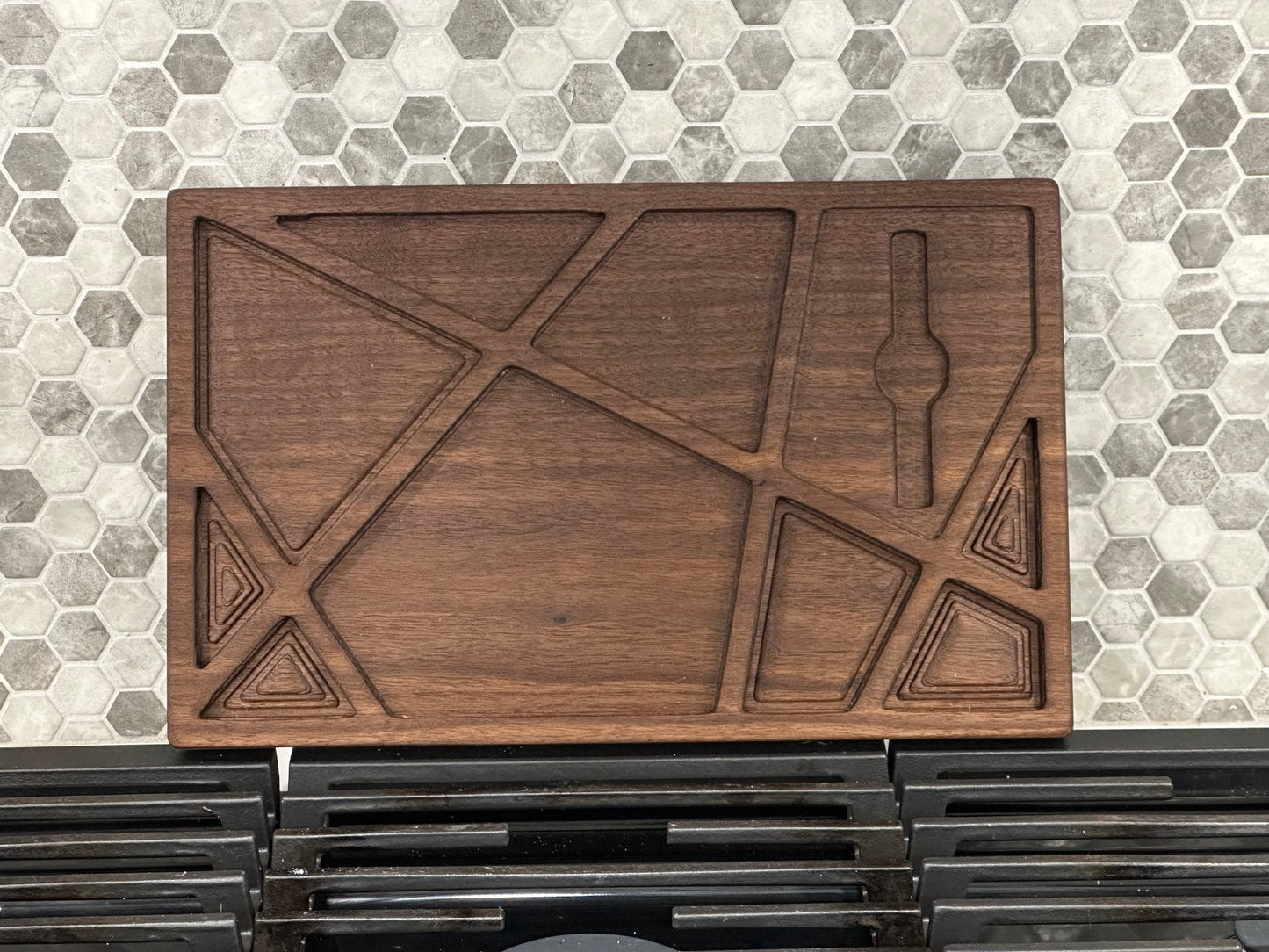 Geometric Serving Board - Forge Build and Design